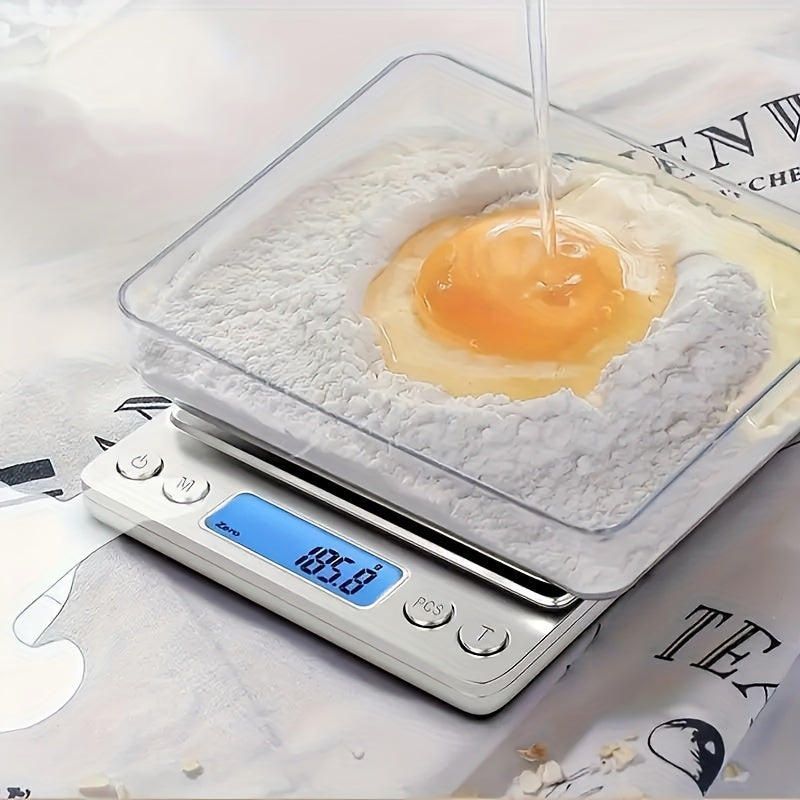 1pc, Mini Kitchen Scale 2000g/ X 0.01g Accuracy Electronic Digital Precision Jewelry Scales, Pocket Scale, Kitchen Portable Scale, Electronic Weighing Pocket Scale, Kitchen Gadgets