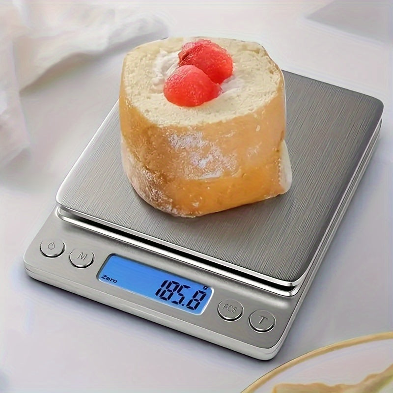 1pc, Mini Kitchen Scale 2000g/ X 0.01g Accuracy Electronic Digital Precision Jewelry Scales, Pocket Scale, Kitchen Portable Scale, Electronic Weighing Pocket Scale, Kitchen Gadgets