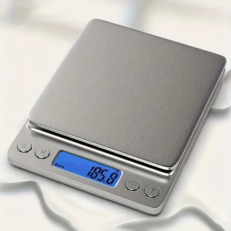 1pc, Mini Kitchen Scale 2000g/ X 0.01g Accuracy Electronic Digital Precision Jewelry Scales, Pocket Scale, Kitchen Portable Scale, Electronic Weighing Pocket Scale, Kitchen Gadgets