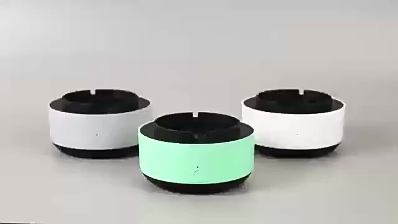Smart Ashtray Air Purifier - Instantly Eliminates Second-Hand Smoke & Odors, Battery Operated (AA Batteries Not Included), Perfect for Home Gadgets & Unique Gifts